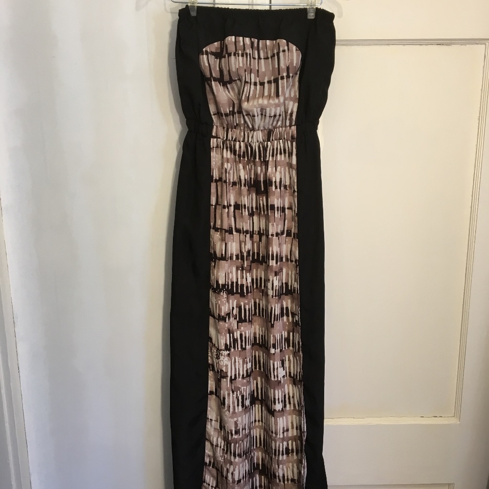 Ya Los Angeles Strapless Maxi Dress